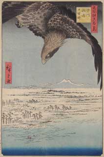Utagawa Hiroshige, One Hundred Famous Views of Edo, Fukagawa Susaki and Jūmantsubo