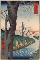 歌川広重	富士三十六景 武蔵小金井